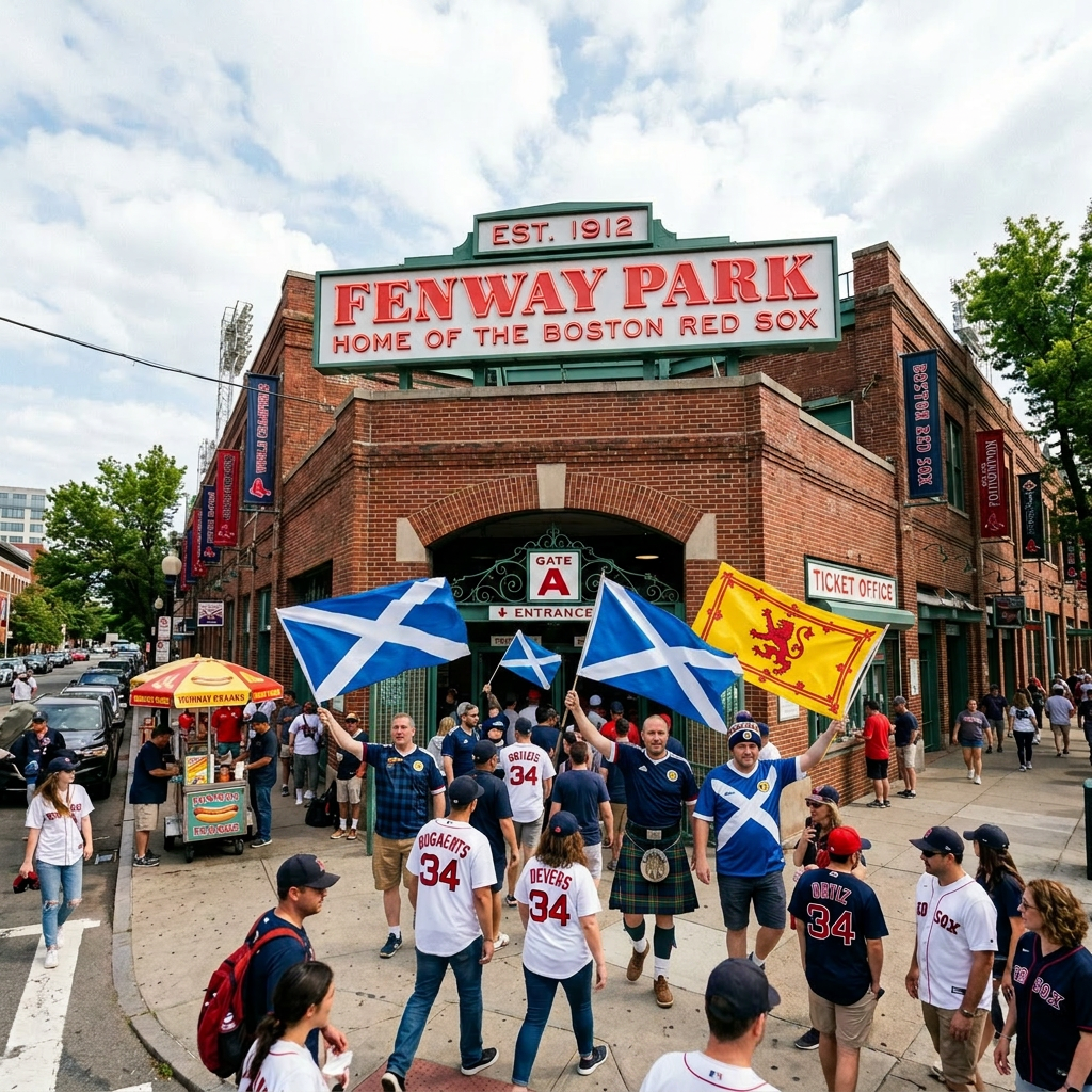 How Scottish Soccer Fans Took Over Fenway Park